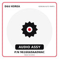 Genuine Mobis AUDIO ASSY 96160A9AA0WAC for Korean vehicles | D&U Korea