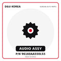 Genuine Mobis AUDIO ASSY 96160AA550LS5 for Korean vehicles | D&U Korea