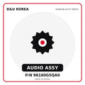 Genuine Mobis AUDIO ASSY 96160G5QA0 for Korean vehicles | D&U Korea