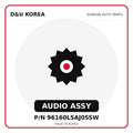Genuine Mobis AUDIO ASSY 96160L5AJ0SSW for Korean vehicles | D&U Korea