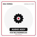 Genuine Mobis AUDIO ASSY 961705M0014X for Korean vehicles | D&U Korea