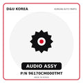 Genuine Mobis AUDIO ASSY 96170CM000TMT for Korean vehicles | D&U Korea