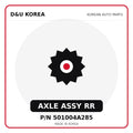 Genuine Mobis AXLE ASSY RR 501004A285 - Korean auto parts from D&U Korea