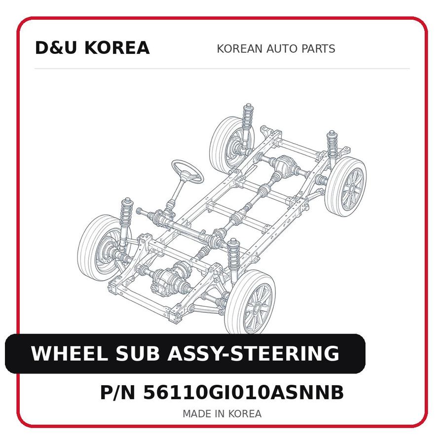 WHEEL SUB ASSY-STEERING