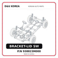BRACKET-LID SW