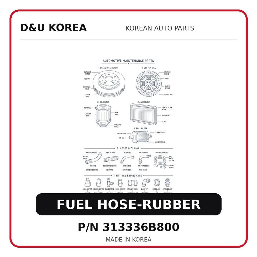 FUEL HOSE-RUBBER