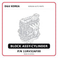 BLOCK ASSY-CYLINDER