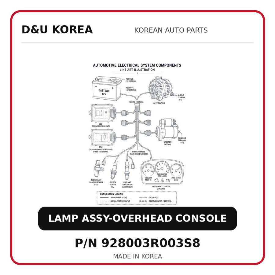 LAMP ASSY-OVERHEAD CONSOLE