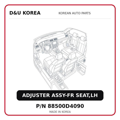 ADJUSTER ASSY-FR SEAT,LH