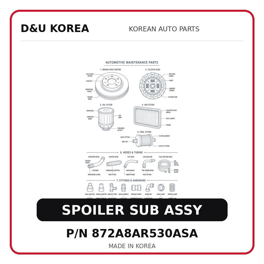 SPOILER SUB ASSY