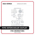 PIPE-INTERCOOLER OUTLET