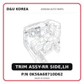 TRIM ASSY-RR SIDE,LH