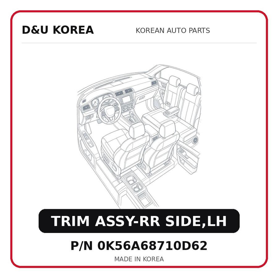 TRIM ASSY-RR SIDE,LH