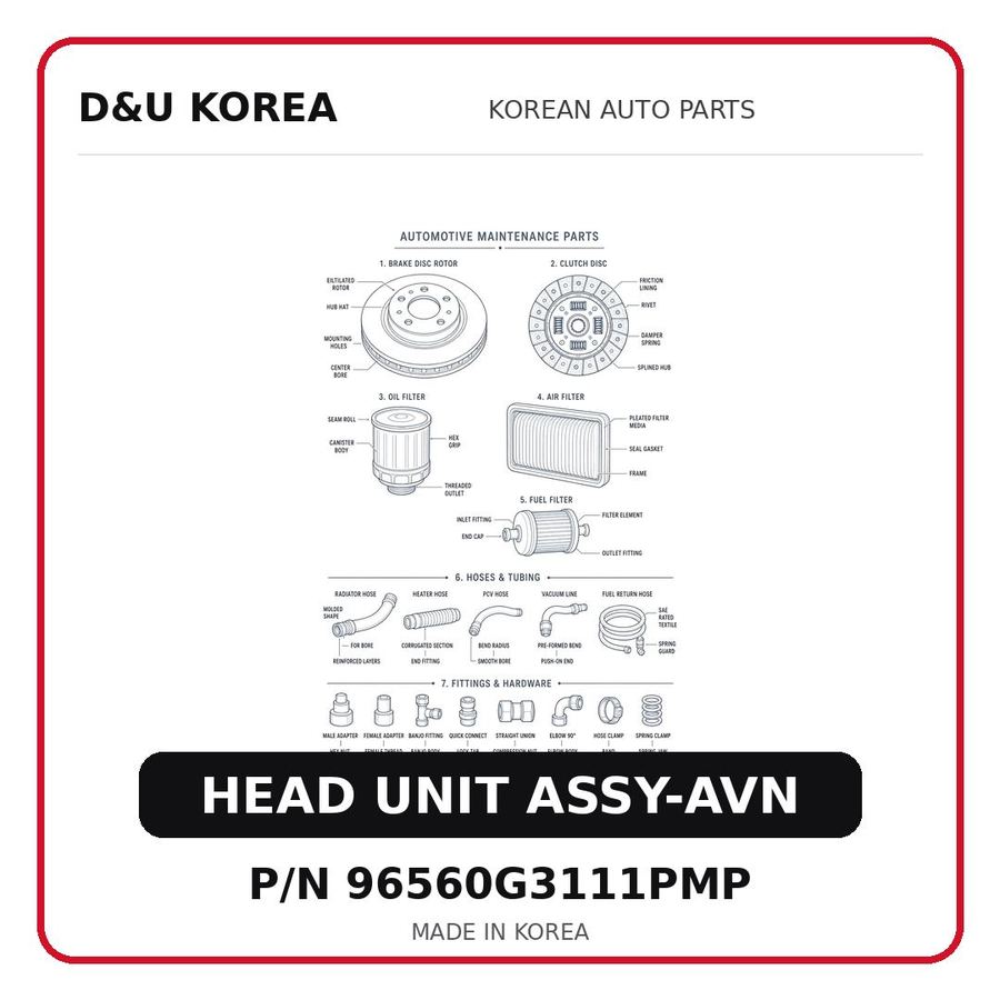 HEAD UNIT ASSY-AVN