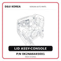 LID ASSY-CONSOLE