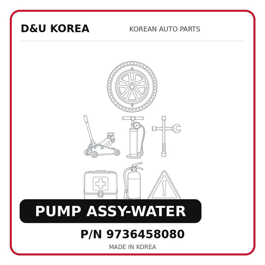 PUMP ASSY-WATER