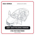 UNIT ASSY-FOLDING MIRROR