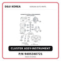 CLUSTER ASSY-INSTRUMENT
