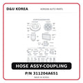 HOSE ASSY-COUPLING