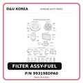 FILTER ASSY-FUEL