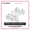 WHEEL HOUSE RR ASSY,LH