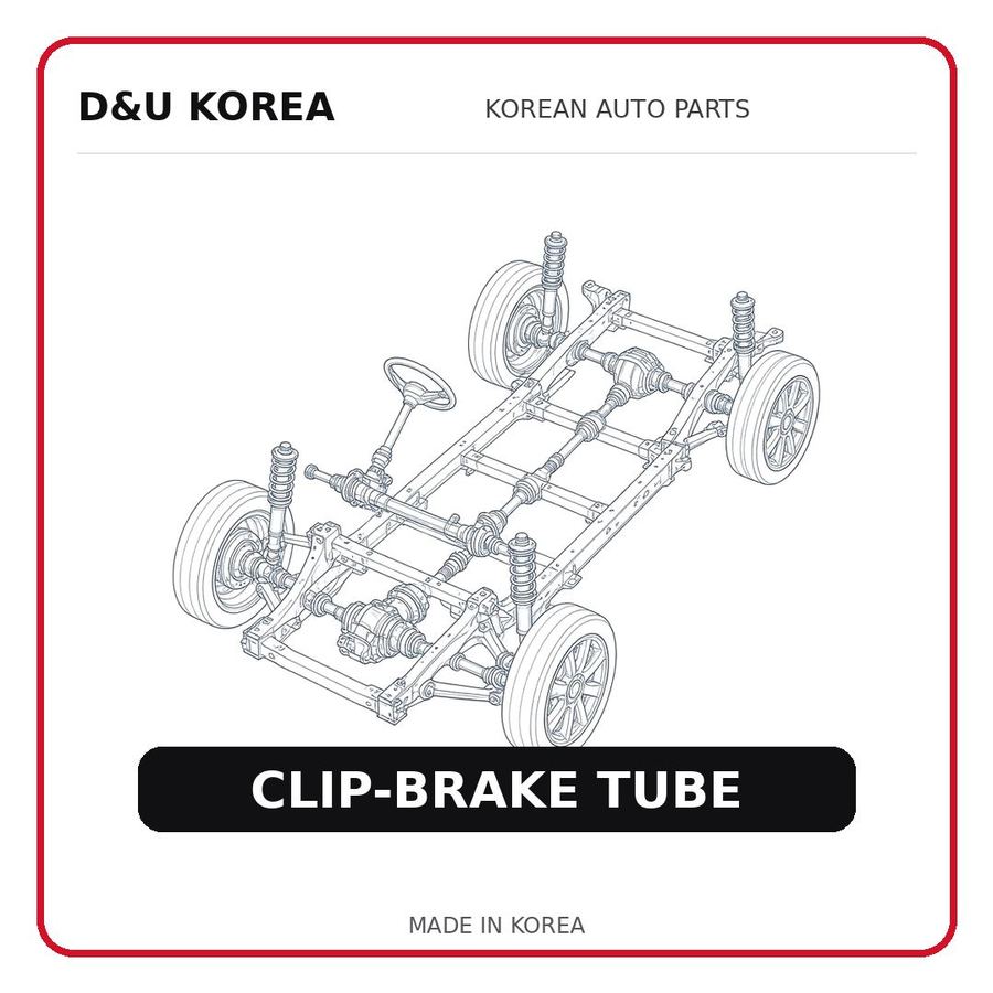 CLIP-BRAKE TUBE
