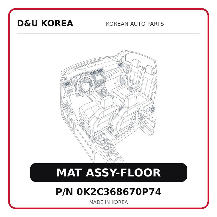 MAT ASSY-FLOOR