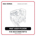MAT ASSY-FLOOR