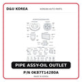 PIPE ASSY-OIL OUTLET