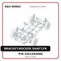 BRACKET-ROCKER SHAFT,FR