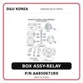 BOX ASSY-RELAY
