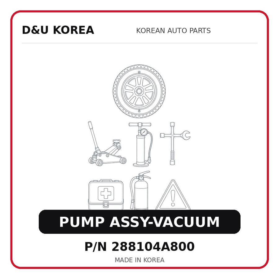 PUMP ASSY-VACUUM