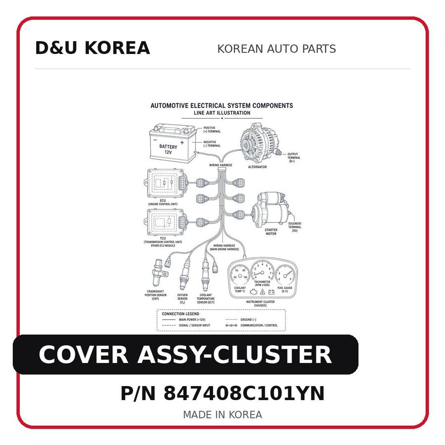 COVER ASSY-CLUSTER