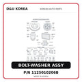 BOLT-WASHER ASSY