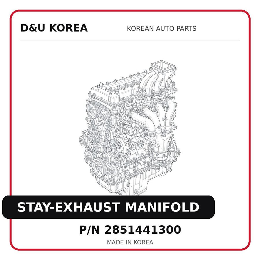 STAY-EXHAUST MANIFOLD