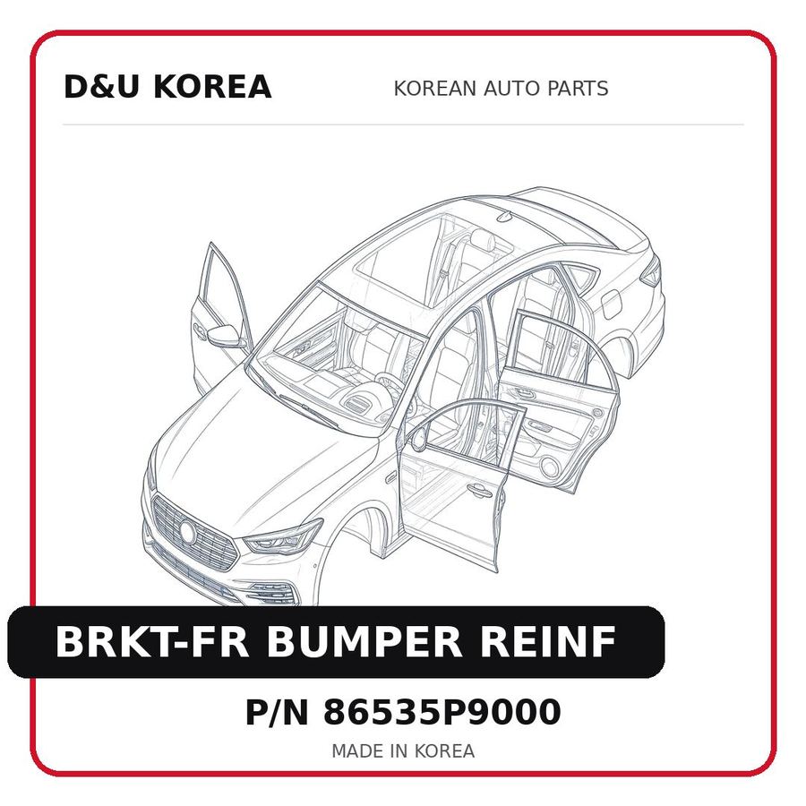 BRKT-FR BUMPER REINF
