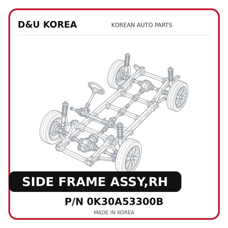 SIDE FRAME ASSY,RH
