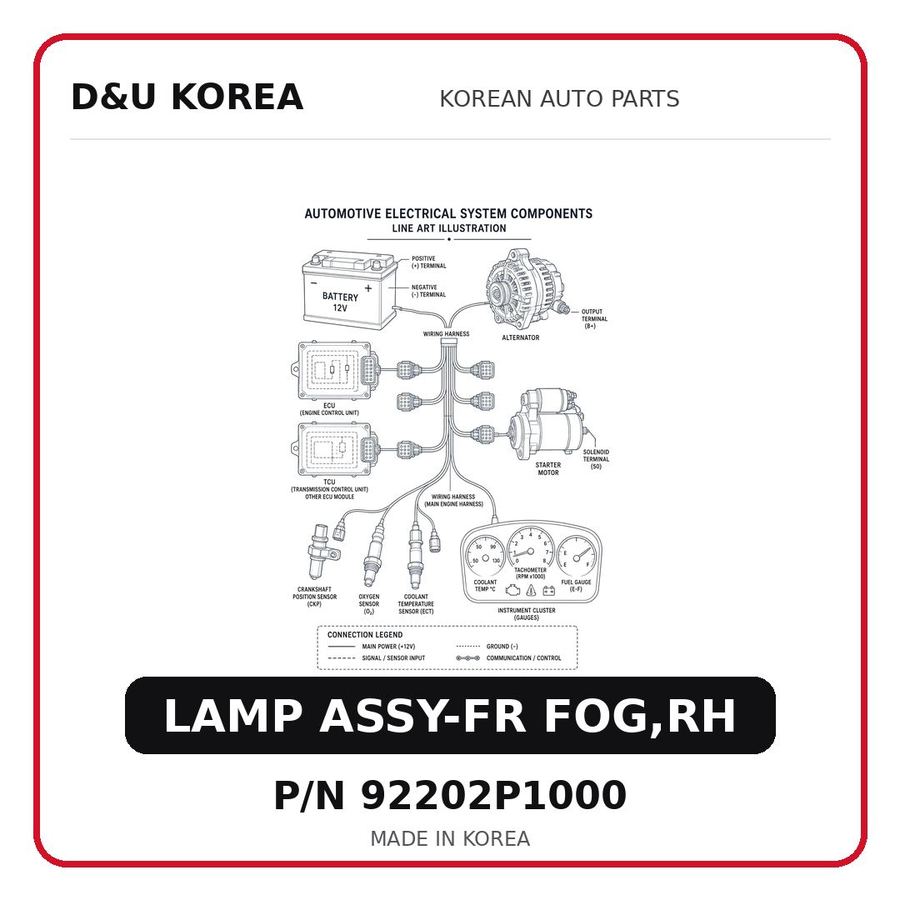 LAMP ASSY-FR FOG,RH