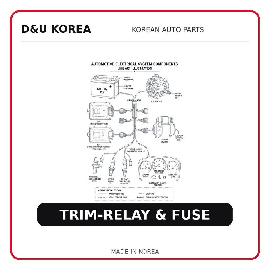 TRIM-RELAY & FUSE