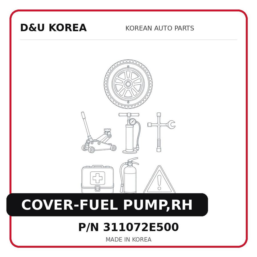 COVER-FUEL PUMP,RH