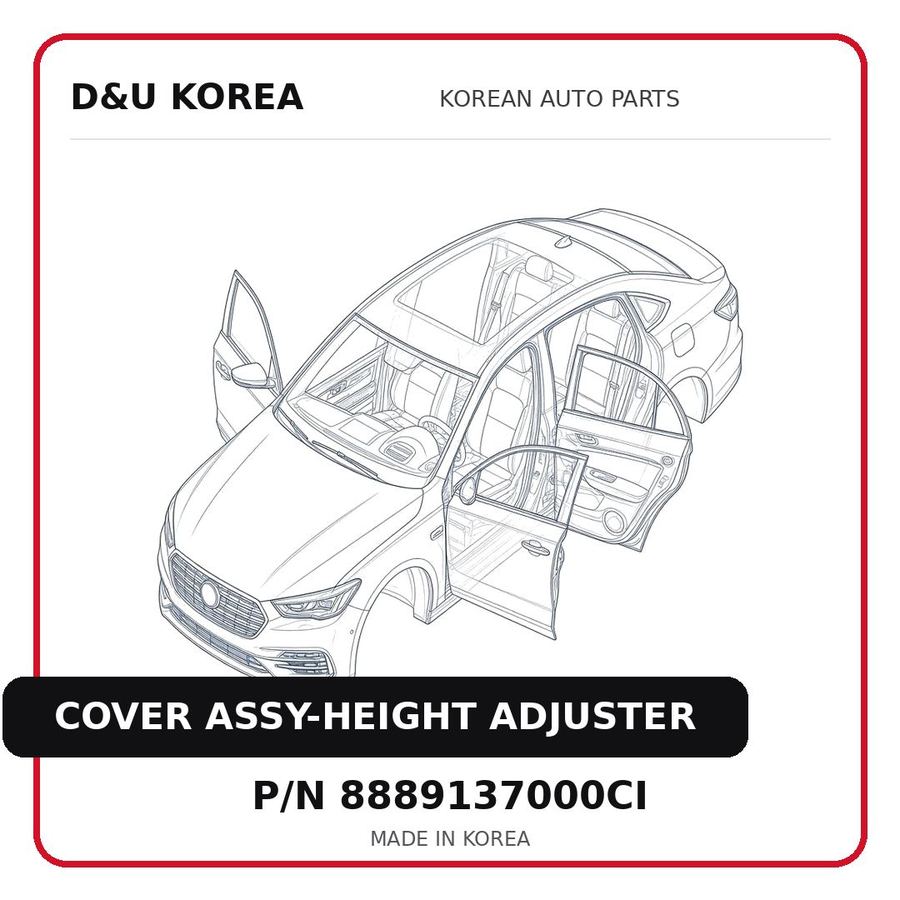 COVER ASSY-HEIGHT ADJUSTER