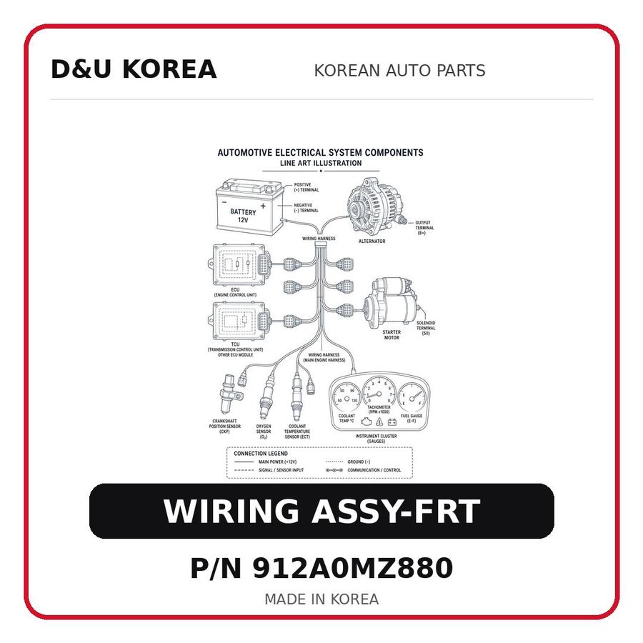 WIRING ASSY-FRT