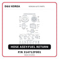 HOSE ASSY-FUEL RETURN