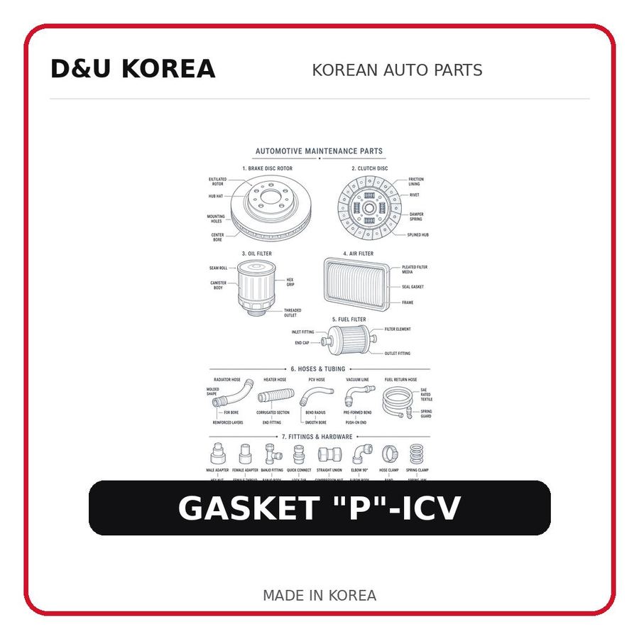 GASKET "P"-ICV