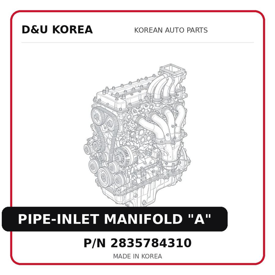 PIPE-INLET MANIFOLD "A"