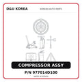 COMPRESSOR ASSY