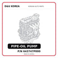 PIPE-OIL PUMP