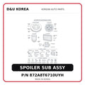 SPOILER SUB ASSY