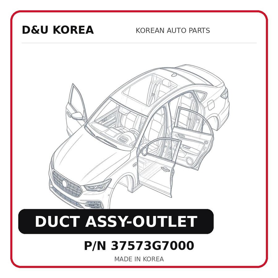 DUCT ASSY-OUTLET