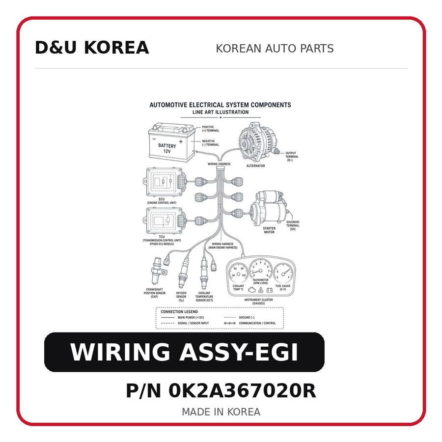 WIRING ASSY-EGI
